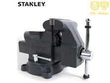 STANLEY/史丹利重型台虎钳铸铁桌虎钳五金夹持工具